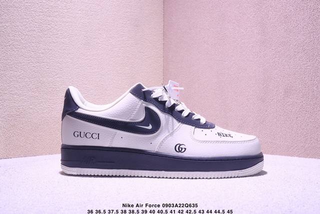 Overseas hit limited edition sale! Company-level Nike Air Force 1 '07 Low "Gucc