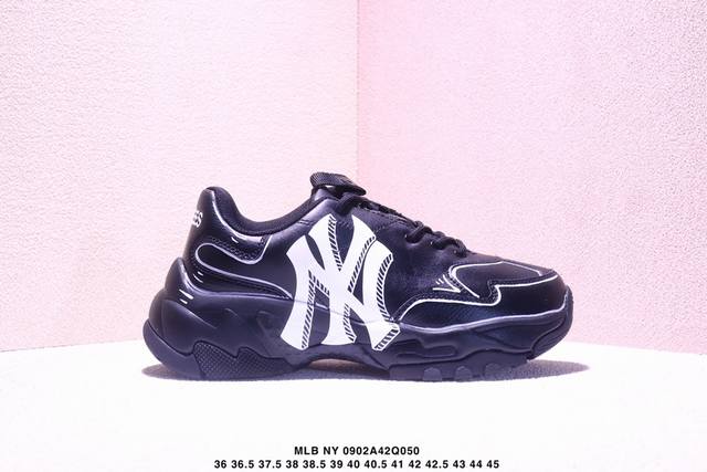 Company-level Mlb Ny printed internet celebrity dad shoes graffiti prank Inner