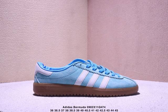 Adidas Originals Bermuda suede non-slip, wear-resistant and lightweight low-top
