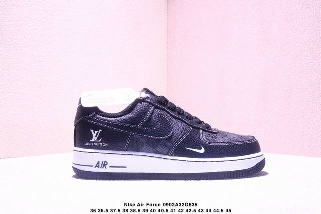 Limited overseas sale! Company-level Nike Air Force 1 '07 Low "LV co-branded ch