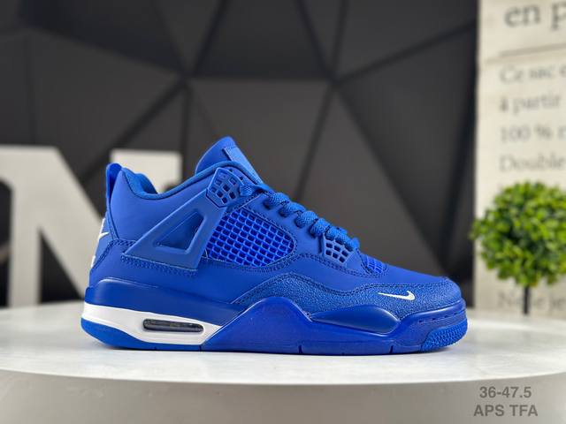 Genuine Nike Air Jordan 4 Retro Michael Jordan Aj4 generation mid-top retro cas