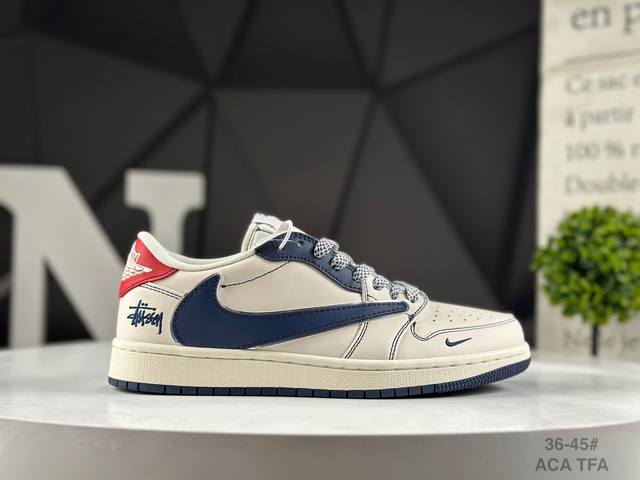 Top-tier Nike Air Jordan 1 Low. This model breaks free from the constraints of t