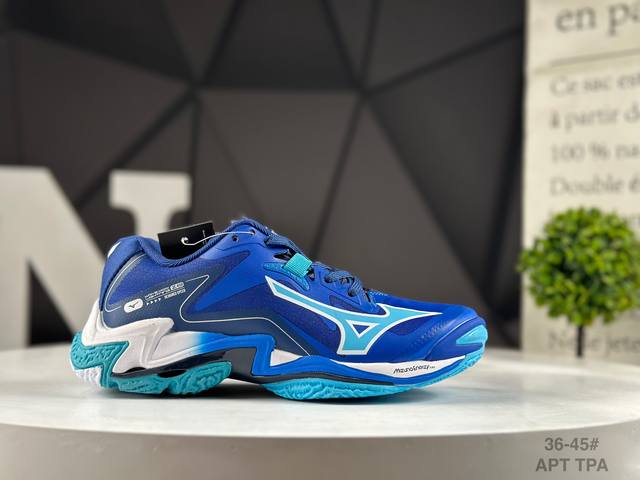 Company-level Mizuno Wave Lightning Z8 comfortable, non-slip, wear-resistant low
