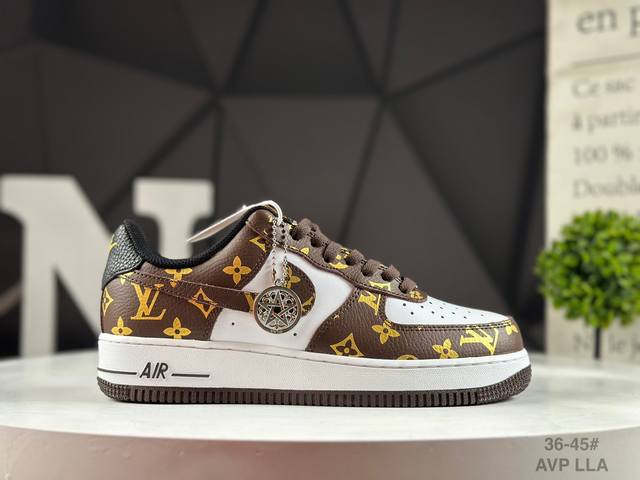 Company-level Nike Air Force 1 '07 Low Lv co-branded Air Force One low-top spor