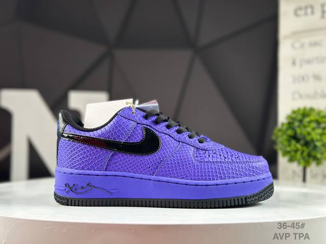 Company-level Nike Air Force 1 Low Kobe Air Force One low-top sports casual snea