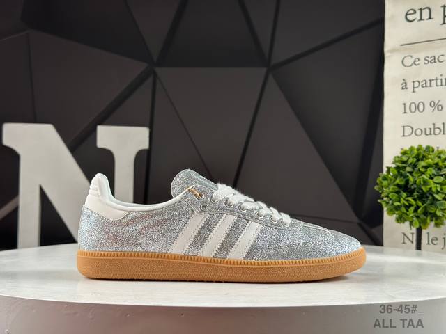 Genuine Adidas Originals Samba Vegan Og "Spd" Samba Dance Series Gentleman Germ