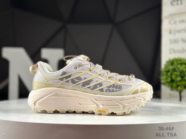 Corporate-level Hoka Mafate Speed Three 2 ultra-light thick-soled lightweight mo