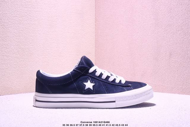 Converse One Star 95 full suede white and blue low-top retro casual sports skate