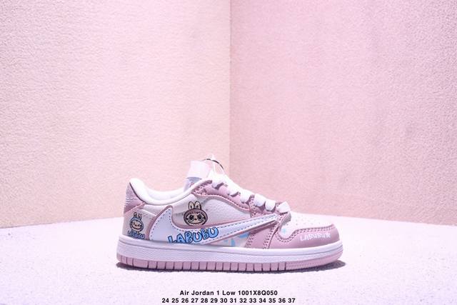 Children's shoes Nike Air Jordan 1 Low custom color Custom Aj joint - high-end