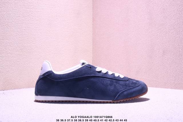 Alo Yogaalosunset's new suede low-top, thin-soled sneakers offer a minimalist st