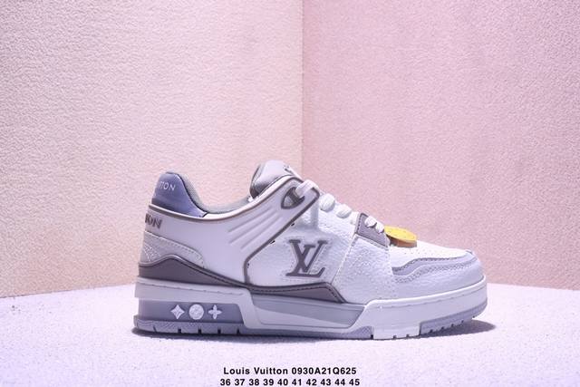 Genuine Louis Vuitton Trainer Sneaker Low New Lv Louis Vuitton Casual Sports Cu