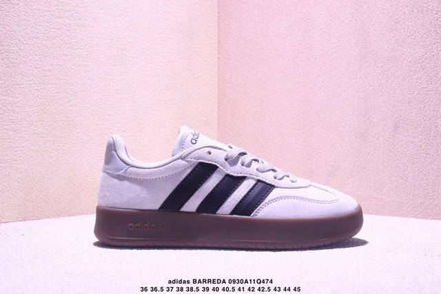 Adidas Barreda comfortable and versatile fashion low-top sneakers for men and wo