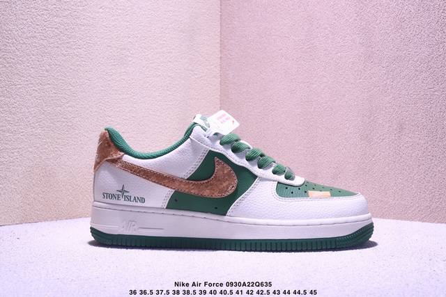 Overseas hit limited edition sale! High-end customized Nike Air Force 1 '07 Low