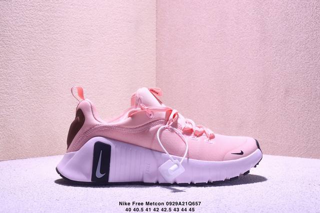Corporate-level Nike Free Metcon 6 Nike mesh round toe lace-up shock-absorbing
