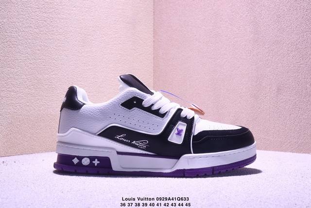 Louis Vuitton ~ White and purple, made in Guangdong, high cost performance, made