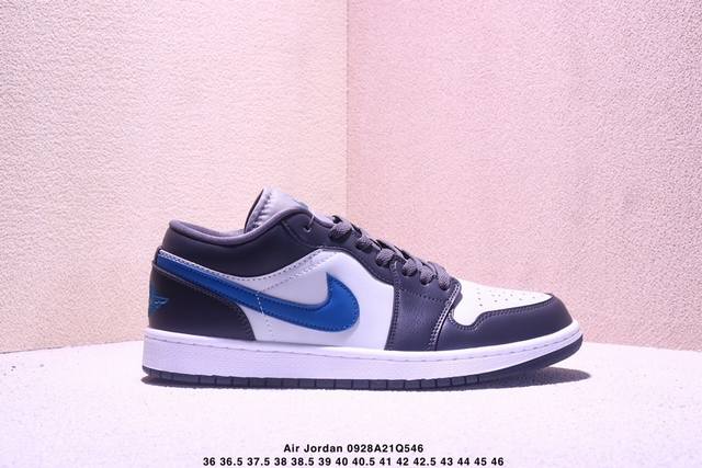 Genuine Nike Air Jordan 1 Low Aj1 Joe 1 Nike low-top casual sneakers synchroniz