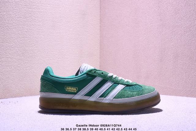 Bad Bunny Adidas Originals Gazelle Indoor Clover Casual Non-slip Wear-resistant
