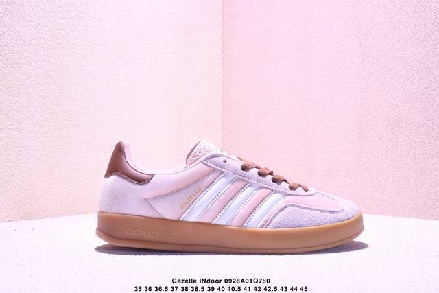 Company-level Adidas Originals Gazelle Indoor clover casual non-slip and wear-re