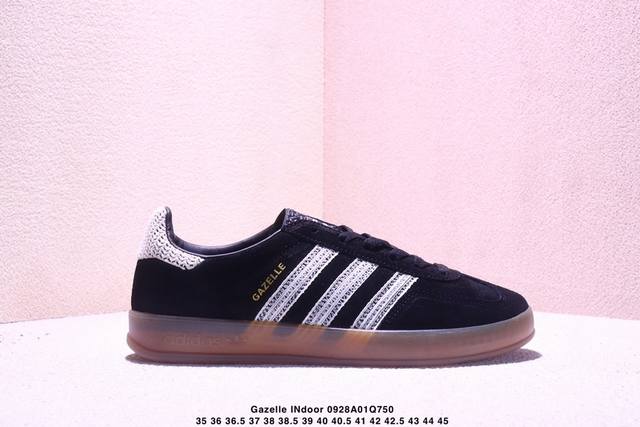 Company-level Adidas Originals Gazelle Indoor clover casual non-slip and wear-re