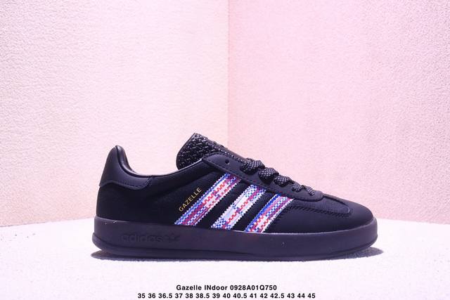 Company-level Adidas Originals Gazelle Indoor clover casual non-slip and wear-re