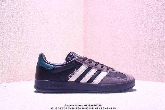 Company-level Adidas Originals Gazelle Indoor clover casual non-slip and wear-re