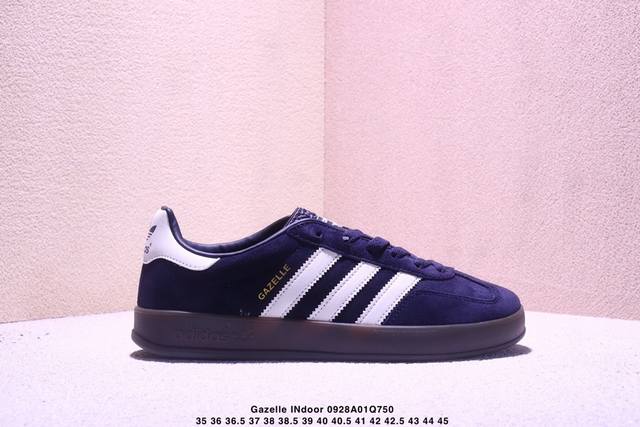 Company-level Adidas Originals Gazelle Indoor clover casual non-slip and wear-re