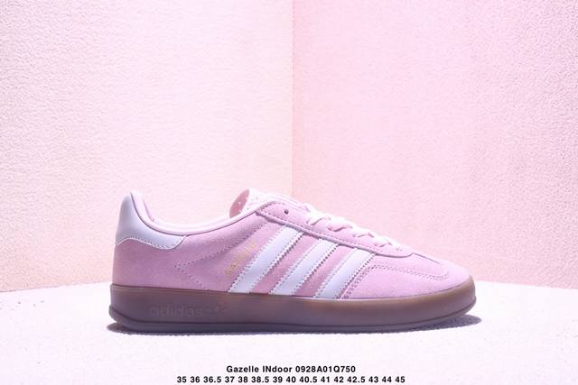 Company-level Adidas Originals Gazelle Indoor clover casual non-slip and wear-re