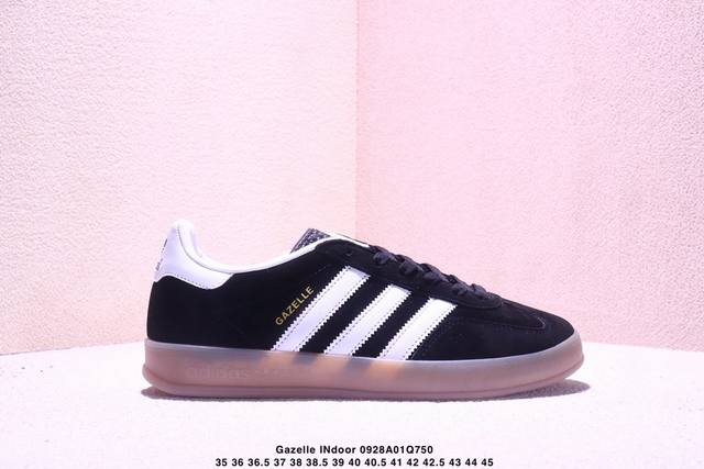 Company-level Adidas Originals Gazelle Indoor clover casual non-slip and wear-re