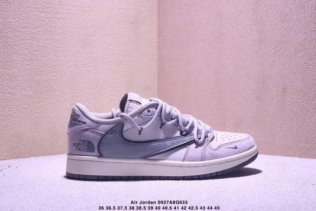 Travis Scott x Fragment Design x Jordan Air Jordan 1 Low Og Sp "Black Logo Draws