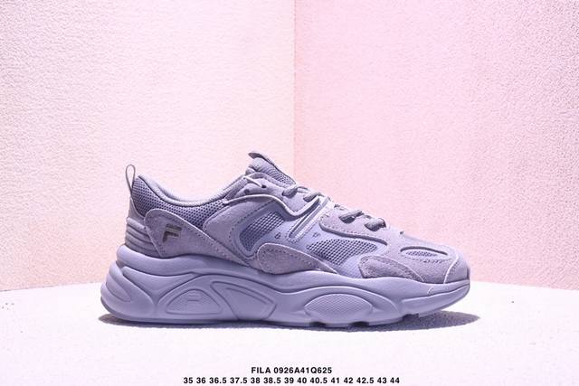 Fila F12M131116Fal thick-soled casual running shoes, cat's paw series fabric mat