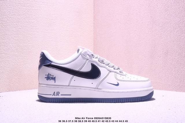 Limited overseas sale! Company-level Nike Air Force 1 '07 Low "Stussy co-brande