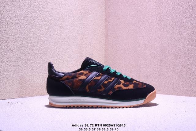 Company-level Adidas Adidas SL 72 Rtn clover retro casual running shoes casual