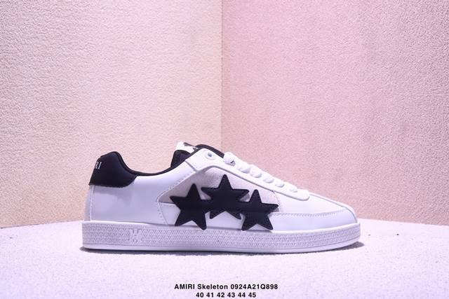 Genuine Amiri Skeleton Low-Skel Top Sneakers Emil Skeleton series low-top class
