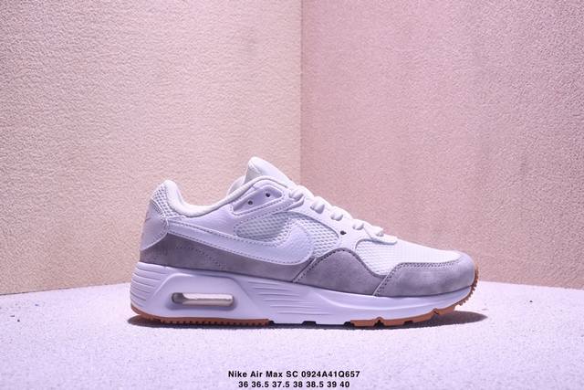 36-45 half size Nike Air Max Sc men's and women's sports wear-resistant sports c