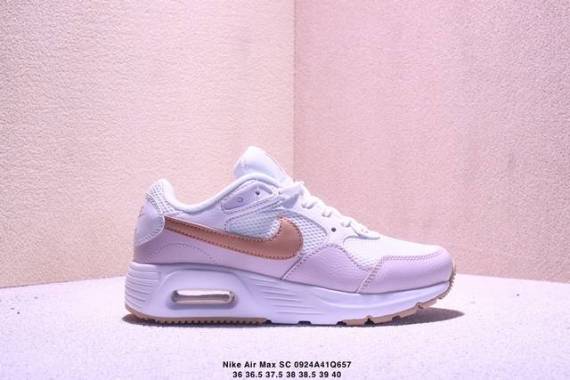 36-45 half size Nike Air Max Sc men's and women's sports wear-resistant sports c