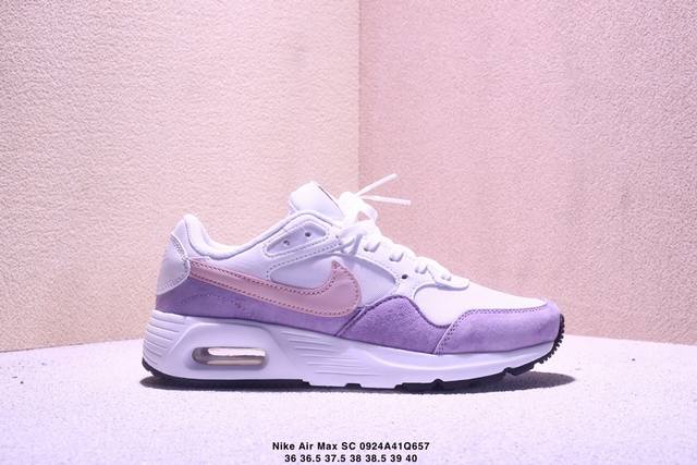 36-45 half size Nike Air Max Sc men's and women's sports wear-resistant sports c