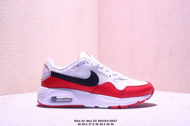 36-45 half size Nike Air Max Sc men's and women's sports wear-resistant sports c