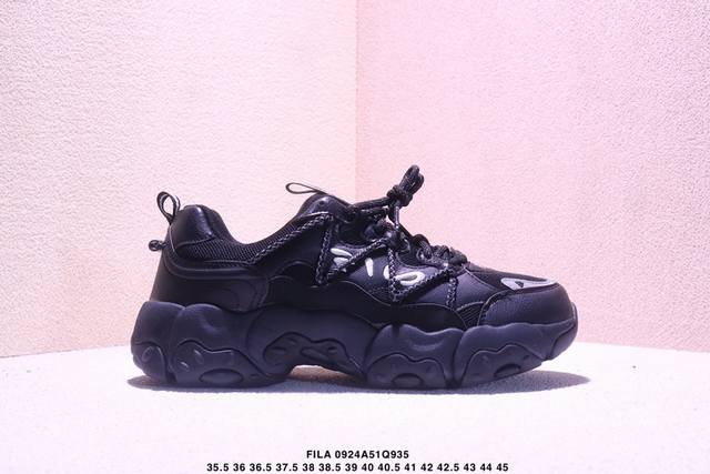 Fila cat claw shoe series dad style height increase retro neutral casual outdoor