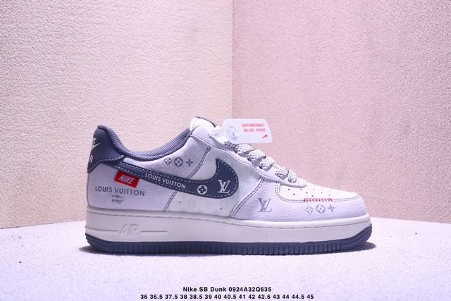 Overseas hit limited edition sale! Nike SB Dunk Low "LV joint black bottom prin