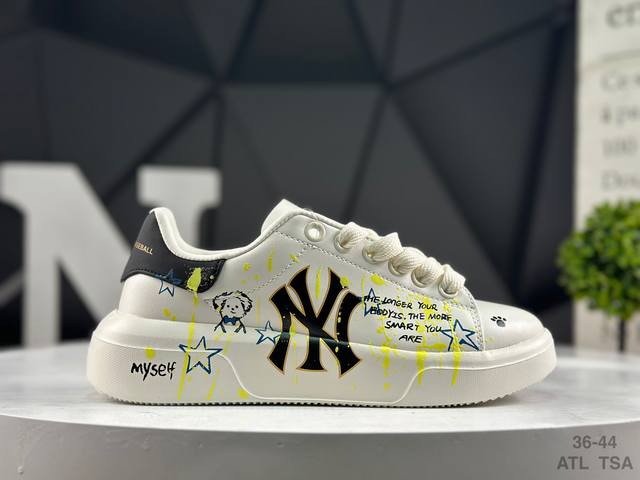 Mlb Chunky Liner New York Yankees Custom Color Senior Shoes Series Low-top Daddy