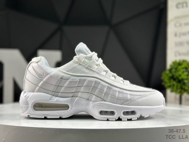 Nike Air Max 95 Trendy and Versatile Air Cushioned Running Shoes, Casual Non-Sli