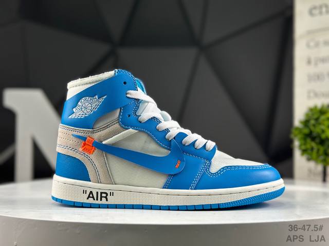 Nike Off-White X Air Jordan 1 Retro High Og "Unc" Heavy Joint#Brand new original