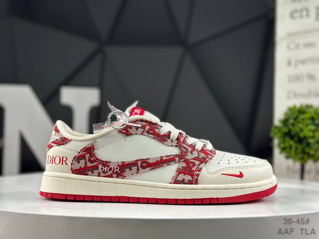 Special offer Nike Air Jordan 1 X Travis Scott Aj1 inverted hook Joe One invert