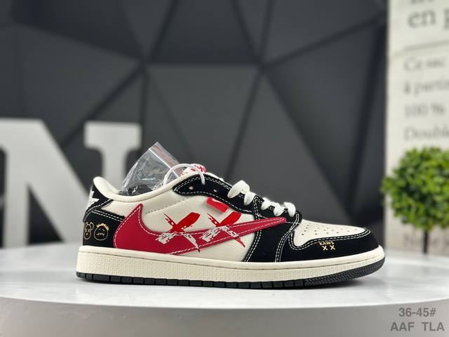 Special offer Nike Air Jordan 1 X Travis Scott Aj1 inverted hook Joe One invert