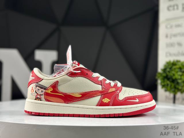 Special offer Nike Air Jordan 1 X Travis Scott Aj1 inverted hook Joe One invert