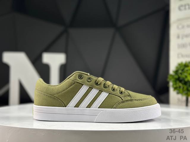 Authentic Adidas Gvp Canvas Str tennis shoes, campus sneakers, low-top lace-up c