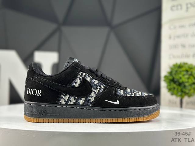 Nike Air Force 7 Low Air Force One Low-top Casual Shoes#Customized leather origi