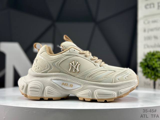 Mlb Winner Chunky Versatile Comfortable Casual Trend Sports Thick-soled Heighten
