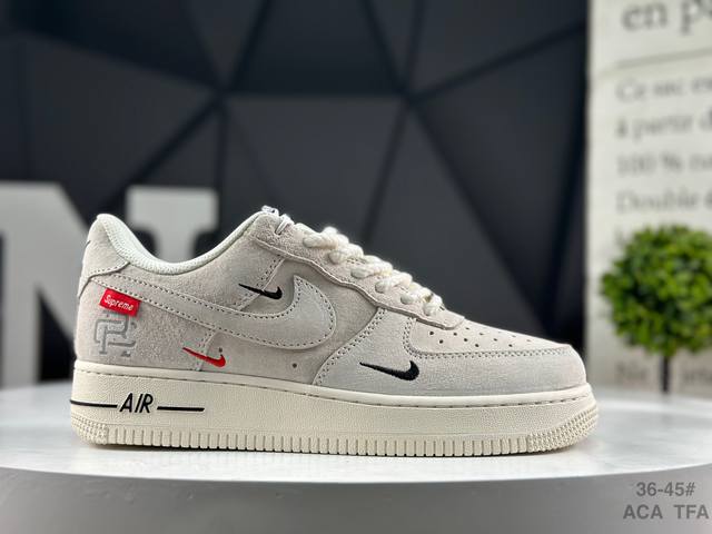 Company-level Nike Nk Air Force 1'07 Low Air Force One low-top casual sneakers#