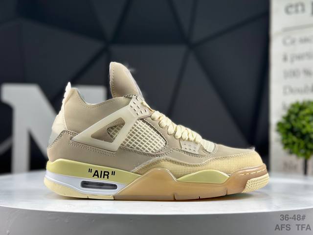 Company-level half-size Nike Nigel Sylvester X Air Jordan 4 Og Aj4 Joe 4 joint